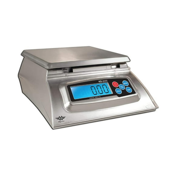MyWeigh KD-8000 8kg x 1g Capacity Kitchen Scale with AC Adapter