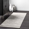 thumbnail image 2 of nuLOOM Floral Jeanette Area Rug, 2' 6" x 12', Grey, 2 of 4