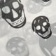 thumbnail image 3 of Bufanda chal larga de gasa con estampado de calavera para mujer y niña, 150 x 50 cm, combinable a la moda (blanco), 3 of 5