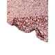 thumbnail image 5 of Vestido midi rojo con frente retorcido floral para mujer con tirantes ajustables INSPIRE CHIC, 5 of 7