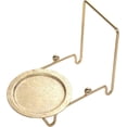 thumbnail image 3 of Creative Hobbies Etched Base Cup & Saucer Stand - Elegant Display Holder for Tea Sets, Plates, and Collectibles | 6 Pack, 3 of 7