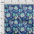 thumbnail image 2 of oneOone Cotton Silk Dark Blue Fabric Kids Princess Castle Fabric For Sewing Printed Craft Fabric By The Yard 42 Inch Wide, 2 of 4