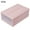Pink, variant on Household Plastic Transparent Stackable Drawer Storage Box Container Organizer