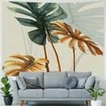 thumbnail image 4 of JEUXUS Wall Art Original Designed Tropical Plants Pictures, Minimalist Watercolor Painting Palm Monstera Green Leaf Painting, 4 of 6