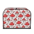 thumbnail image 2 of Fotbe Amanita Red Mushroom for Four Slice Toaster Cover, Fingerprint Protector, Super Soft Appliance Cover And Dust Cover,Bread Dust Cover & Fingerprint Protection, 2 of 7