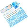 thumbnail image 1 of Útiles escolares, juego de papelería escolar para niños, regalo de cumpleaños para niños, juego de papelería para pintura de estudio, diseño personalizado, 1 of 12