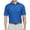 Galaxy Blue, variant on Callaway Men's All-Over Chevron Printed Short Sleeve Golf Polo, 2X-Large Caviar -