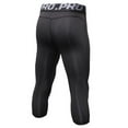 thumbnail image 2 of Men's 3/4 Leggings Fitness Compression Sports Tights Pants Jogging Trousers Running Quick Dry Sportswear, 2 of 2
