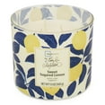 thumbnail image 4 of Mainstays by Becky G. & Alejandra 3-Wick Sweet Sugared Lemon Candle, Lemon & Blue, 13 oz, 4 of 5