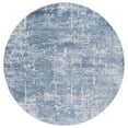 thumbnail image 2 of Safavieh Amelia Ian Abstract Area Rug, Ivory/Steel Blue, 6'7" x 6'7" Round, 2 of 10