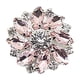 thumbnail image 4 of Floral Rhinestone Glass Button DIY Hand Decorated Button Shirt With, 4 of 5