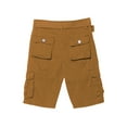thumbnail image 2 of RAW X  Boy's Belted Twill Cargo Shorts, British Khaki, 18, 2 of 6