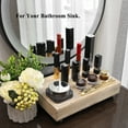 thumbnail image 3 of Bekitchen Wood Risers for Decor, Display Risers Wood Riser for Kitchen, Dish Soap Stand Tray, Rustic Brown, 3 of 5