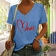 thumbnail image 2 of Camiseta sin mangas con cuello en V y estampado informal elegante para mujer OAVQHLG3B Store  lin121212, 2 of 5