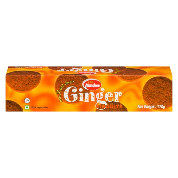 Grace Kennedy Munchee Ginger Biscuits, 170 g