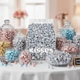 thumbnail image 3 of Hershey Milk Chocolate Kisses, 200 Pieces Individually Wrapped Candy, Chocolate Candy Bulk, 2 lb Silver Chocolate Candy for Parties, 3 of 7