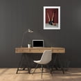 thumbnail image 3 of Behzadi Boroujeni, Amir 23x32 White Modern Wood Framed Museum Art Print Titled - Red Heels!, 3 of 4