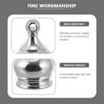 thumbnail image 2 of 8 Pcs Support de Lampe Électroplaqué Bouton Chic Accessoire, 2 of 9