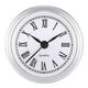 thumbnail image 2 of Reloj de pared de cuarzo redondo con mecanismo de inserción y bisel, batería y números romanos. Argén, 2 of 9
