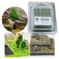 thumbnail image 4 of segolike 50 Pcs/Box Artificial Miniature Model Grass Scene Cluster Grass Bush Plant Scene B, 4 of 9