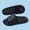 Black, variant on WIZUTIZ Mens Quick-Dry Shower Slippers Slip-On Drain Holes Summer Indoor Slippers Soft House Bathroom Open Toe Comfort Slides