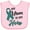 AD-Pink, variant on Inktastic My Mom is My Hero Ovarian Cancer Awareness Boys or Girls Baby Bib