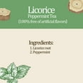 thumbnail image 2 of ULTHMOK Licorice Peppermint Tea Bags 50 Bags/ 3g, Made with 100% Natural Licorice Root & Peppermint Leaves, No Additive & Caffeine Free., 2 of 7