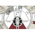 thumbnail image 3 of Han Solo'S Millennium Falcon Area Rug For Living Room | 59 X 79 Inches, 3 of 6