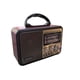 thumbnail image 1 of Retro Bluetooth Speaker AM  SW Radio, Vintage Portable Shortwave Radio with Clock, Wireless MP3 Player TF USB, Rechargeable Stereo Sound Box, LED Light, 1 of 13