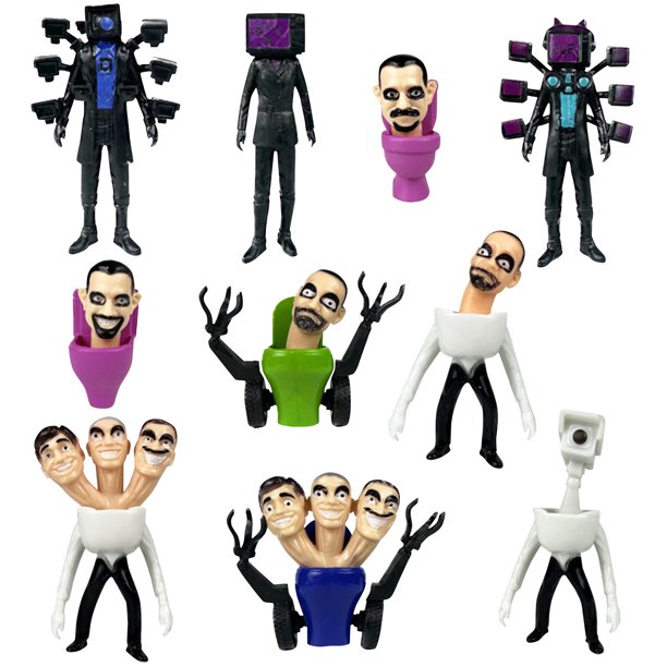 Toy Small Dolls Garage Kit Ornaments Model Doll ABS Decoration Children's Toy Gift