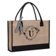 thumbnail image 1 of Bolsa de yute/lona, bolsa de regalo personalizada con bolsillo interior con cremallera bordado para bodas, cumpleaños, playa, vacaciones, gran regalo para mujeres, mamá, maestras, 1 of 3