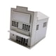 thumbnail image 4 of Casa japonesa en miniatura a escala 1/64, maqueta de ferrocarril para pintar. 10.5cmx13.5cmx12.8cm, 4 of 9