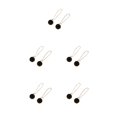 thumbnail image 1 of Sonducket 1 par de pendientes colgantes, accesorios de joyería, ropa de aleación con forma de gota, suministro a juego, pendientes para mujeres Type2 NO2, 1 of 6