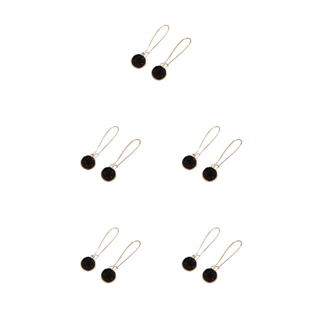 Sonducket 1 par de pendientes colgantes, accesorios de joyería, ropa de aleación con forma de gota, suministro a juego, pendientes para mujeres Type2 NO2