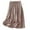 Light Pink, variant on EDFBUYKRS Female Skirts Long Flowy Skirts Women's Loose Casual Draping Mid Length High Waisted Solid Color Skirt