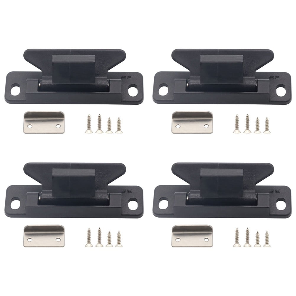 Rv Buckle Lock Yacht Home Cabinet Door Drawer Lock External Cabinet Door Buckle Black Fangkenuo