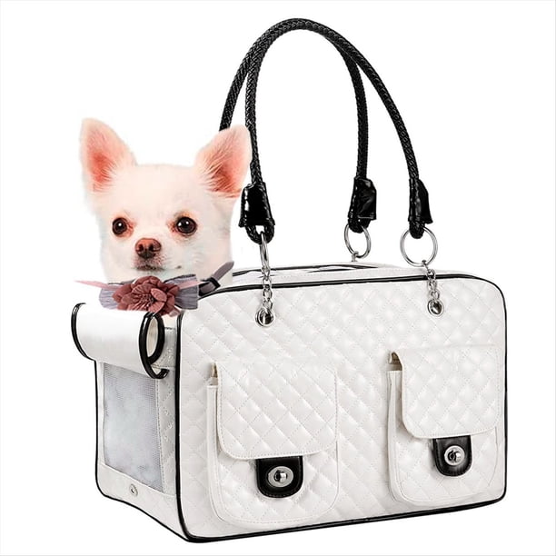 Mochila de Moda para Mascotas, Ideal para Gatos y Perros, Bolso Portátil para Viajes y Paseos, de Gran Capacidad.