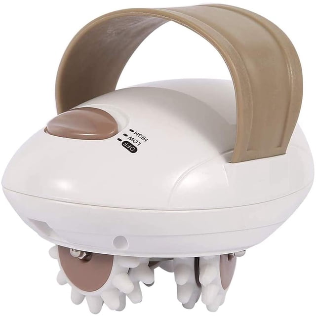 Masajeador corporal, masajeador en forma de rollo, anticelulítico, masajeador eléctrico de cuerpo completo para adelgazar cara, brazos, manos, cuello, pies y cuerpo Adepaton WL-00518