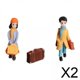 thumbnail image 1 of Figuras De Pareja Diorama A Escala 2x1/30 Hobby Para Kits De Construcción De Modelos Proyectos De Bricolaje, 1 of 8