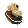 thumbnail image 2 of jinwen Mallet Putter Cover Cartoon Bag Golf Club Headcover for Small Brown, 2 of 9