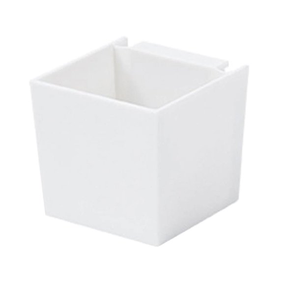 Inteprter Caja de estante de almacenamiento de ABS para nevera, soporte combinable inferior desmontable, contenedor de almacenamiento de palillos, Almacenamiento y organización del hogar Pequeña Inteprter HA063810-01B