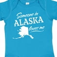 thumbnail image 4 of Inktastic Someone in Alaska Loves Me Boys or Girls Baby Bodysuit, 4 of 5