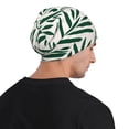 thumbnail image 5 of Gaeub Palm Branch With Leaves Print Beanie Hats for Men Women,Winter Caps,Knit Cuffed Beanie,Cuffed Cap,Great for Winter Activities, 5 of 7