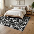thumbnail image 3 of ODIKA Bold Gothic Streetwear Border Dorm Guys Men Skull Beast Graphic Playful for Queen Size Bedroom, Under Bed, Master Suite, Foldable Easy Care, 3 of 7