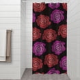 thumbnail image 2 of Pioneer Flower Floral Print Pattern Shower Curtain 36"x72" ,Bathroom Decorative Shower Curtains Set with 12 Hooks,Modern Waterproof Washable Shower Curtain, 2 of 6