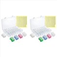 thumbnail image 1 of 304 Piezas Accesorios de Punto de Que Incluyen Bobinas de Hilo de Bordar Caja Organizadora de Punto de Y Pegatina de Número de Hilo Dental, 1 of 7