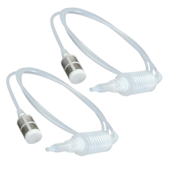 Milisten 2-Pack Reusable Siphon Hose Tubing for Water and Wine Transfer with Filter Tool