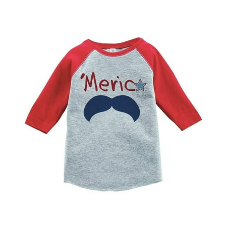 

Custom Party Shop America 4th of July Raglan TeeRed