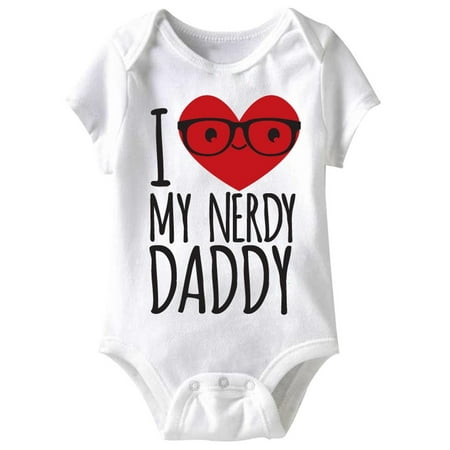 

American Classics Daddy Infant Baby Snapsuit Romper