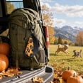 thumbnail image 6 of Aoznliie Dog Bowls, Pumpkin Halloween Collapsible Lightweight Fabric Bowl for Camping, 6x6x4 inch Portable Dog Water Bowl for Outdoor Walking, Black, 6 of 7